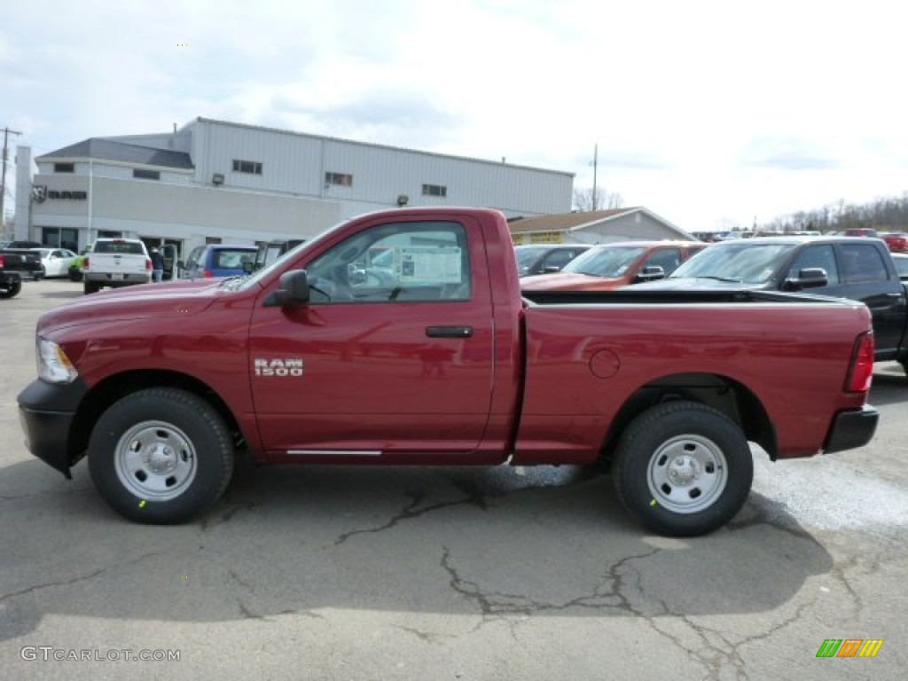 Deep Cherry Red Pearl 2013 Ram 1500 Tradesman Regular Cab 4x4 Exterior Photo #78684076