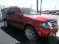 2013 Autumn Red Ford Expedition Limited  photo #12