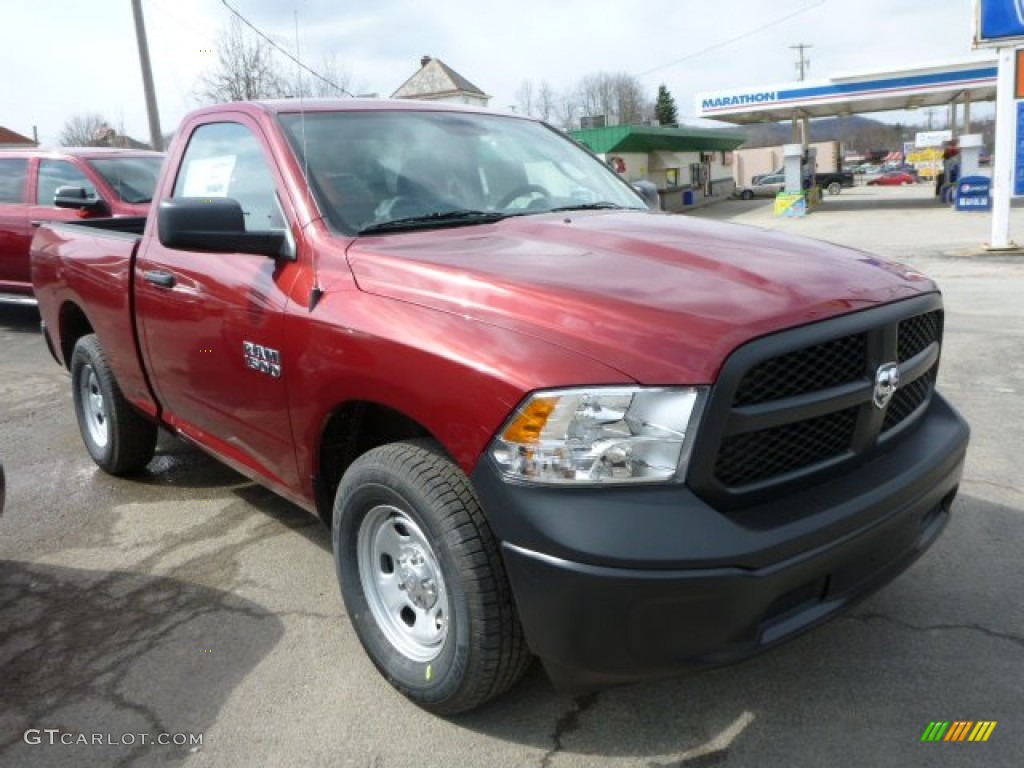 Deep Cherry Red Pearl 2013 Ram 1500 Tradesman Regular Cab 4x4 Exterior Photo #78684193