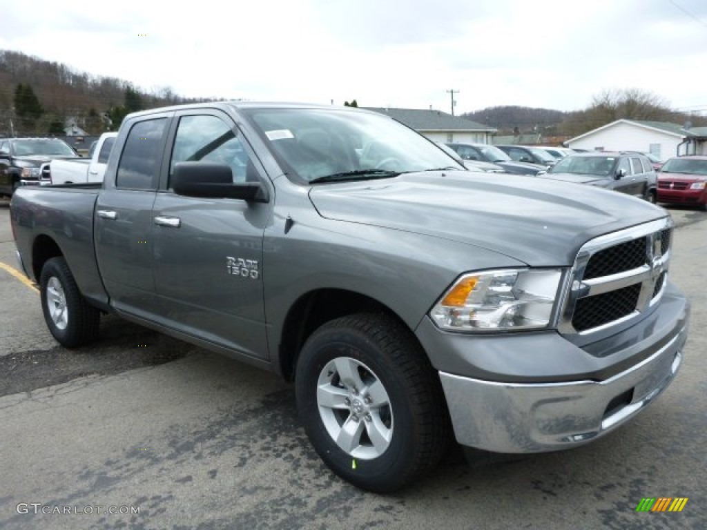 Mineral Gray Metallic 2013 Ram 1500 SLT Quad Cab 4x4 Exterior Photo #78684793