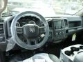 Black/Diesel Gray 2013 Ram 1500 Express Crew Cab 4x4 Dashboard