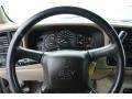 Tan 2002 Chevrolet Silverado 2500 LT Extended Cab 4x4 Steering Wheel