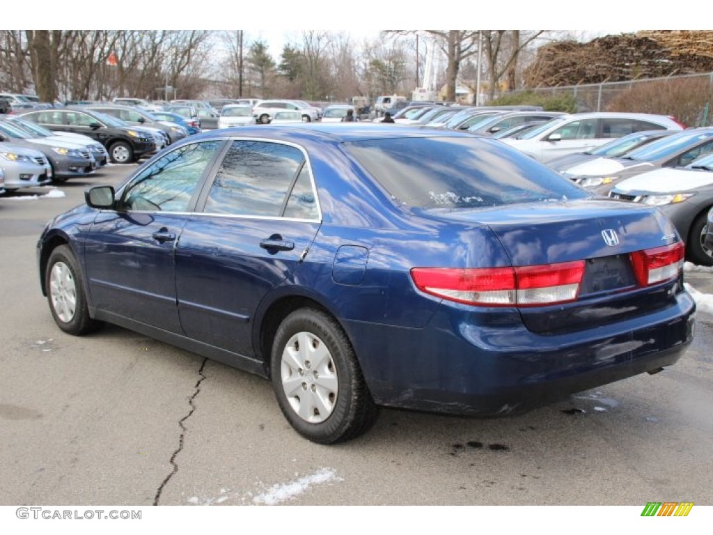 2004 Accord LX Sedan - Eternal Blue Pearl / Gray photo #7