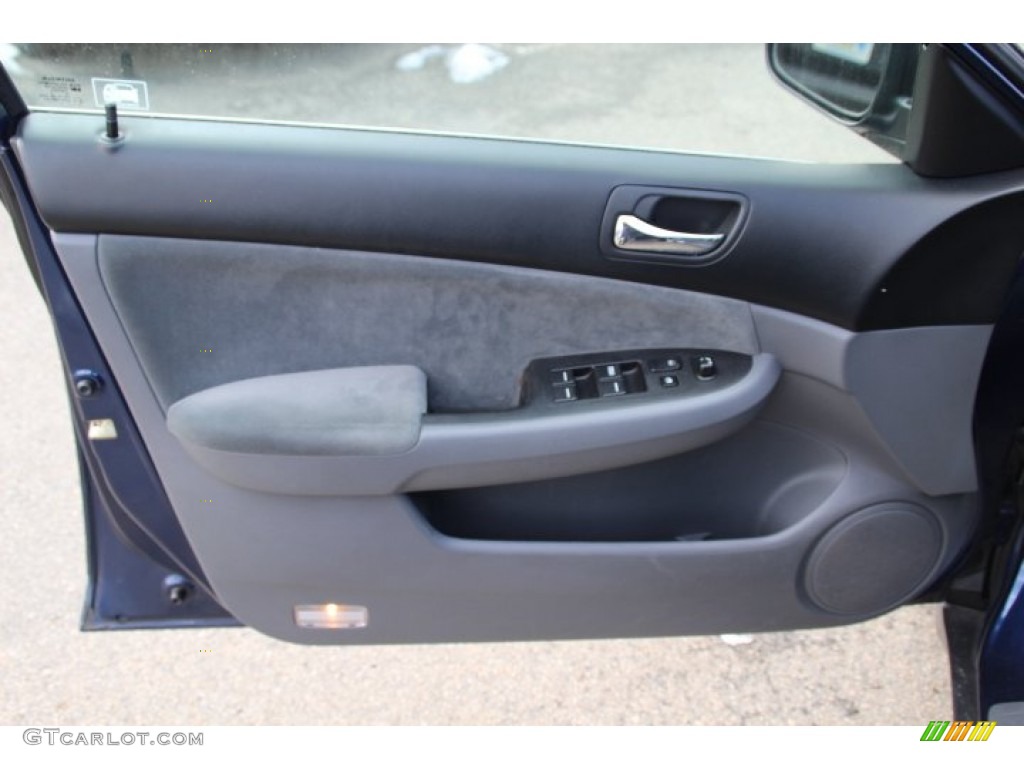 2004 Accord LX Sedan - Eternal Blue Pearl / Gray photo #8