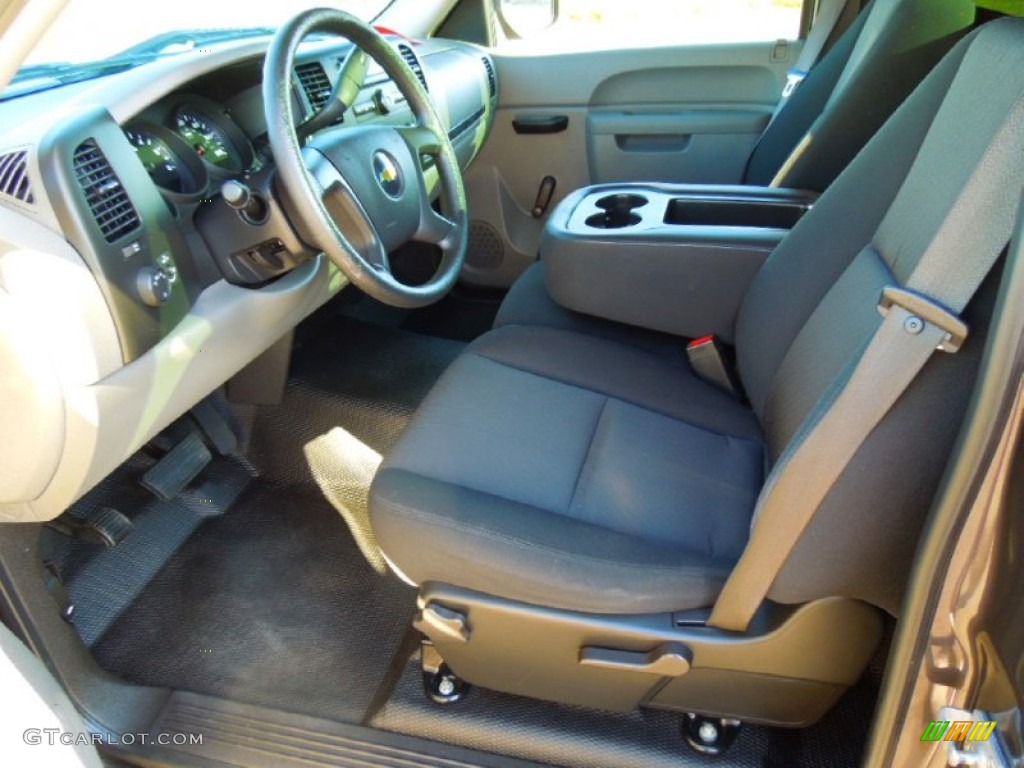 2011 Silverado 1500 Regular Cab - Taupe Gray Metallic / Dark Titanium photo #8