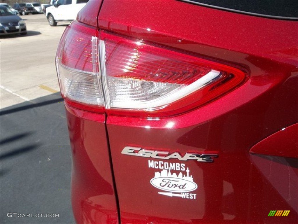 2013 Escape SE 1.6L EcoBoost - Ruby Red Metallic / Medium Light Stone photo #6