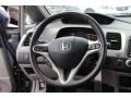 2009 Honda Civic Blue Interior Steering Wheel Photo