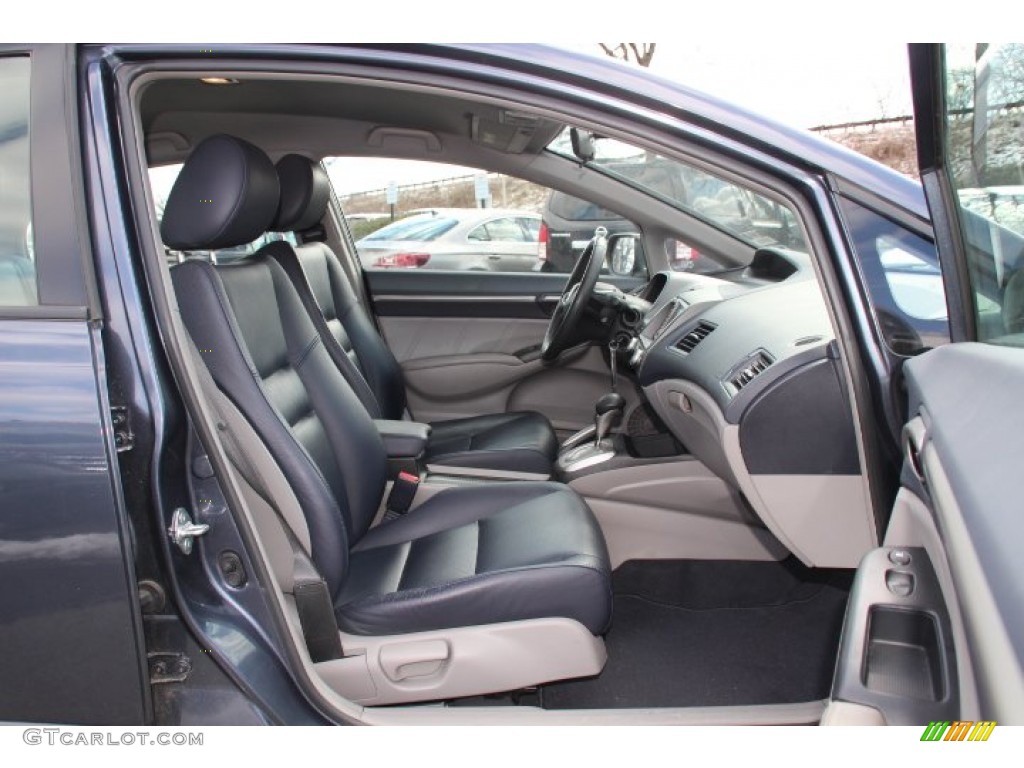 Blue Interior 2009 Honda Civic Hybrid Sedan Photo #78686748