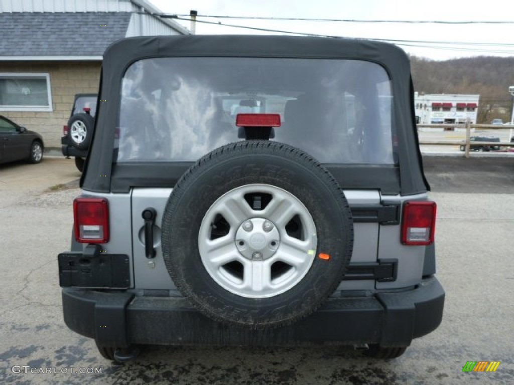 2013 Wrangler Unlimited Sport 4x4 - Billet Silver Metallic / Black photo #4