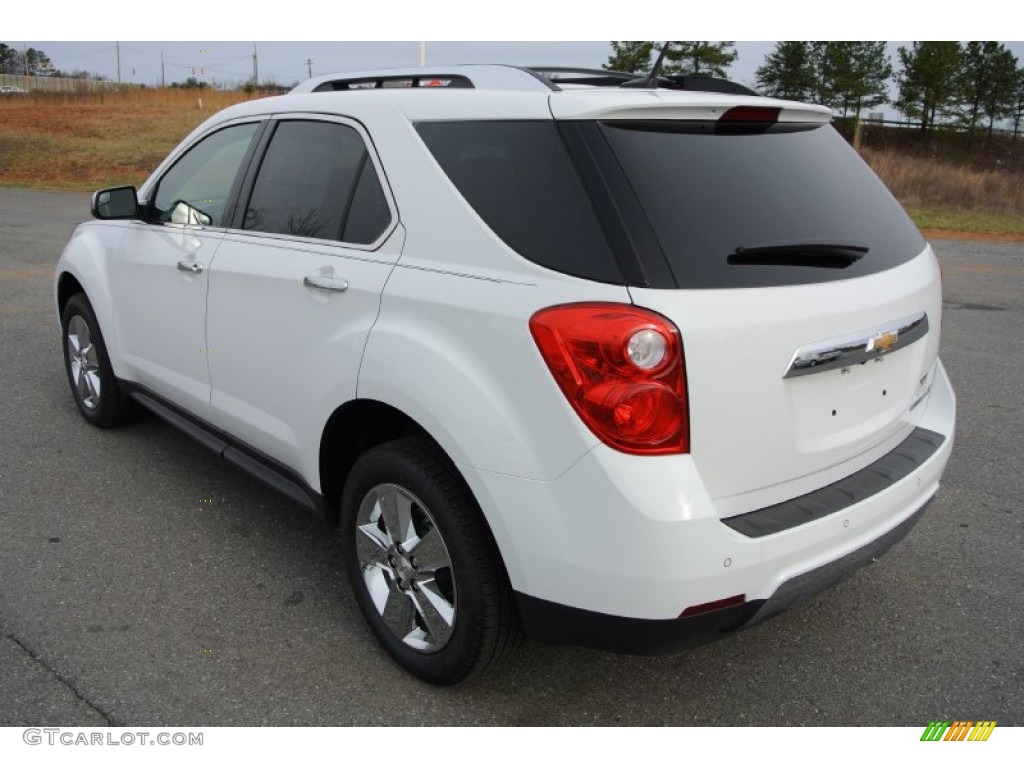 2013 Equinox LTZ - Summit White / Jet Black photo #4