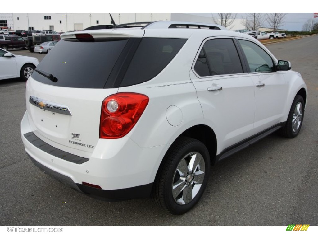 2013 Equinox LTZ - Summit White / Jet Black photo #5