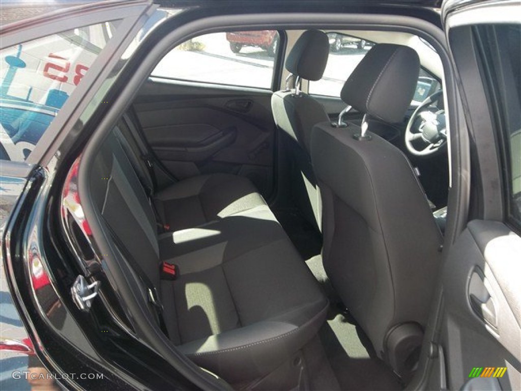 2013 Focus S Sedan - Tuxedo Black / Charcoal Black photo #12