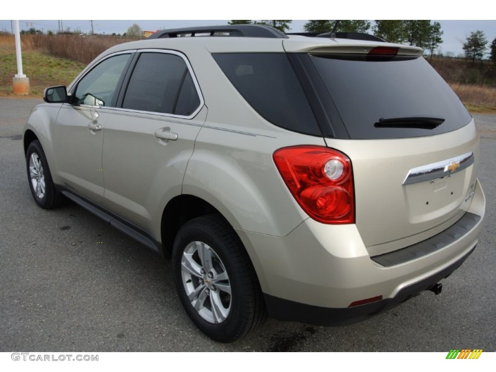 Champagne Silver Metallic 2013 Chevrolet Equinox LT Exterior Photo #78687595