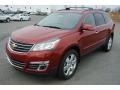 Crystal Red Tintcoat 2013 Chevrolet Traverse LTZ Exterior