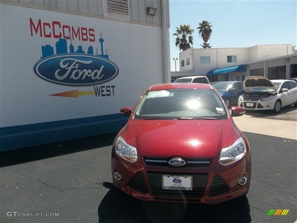 Ruby Red Ford Focus