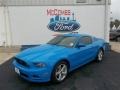 2013 Grabber Blue Ford Mustang GT Coupe  photo #21