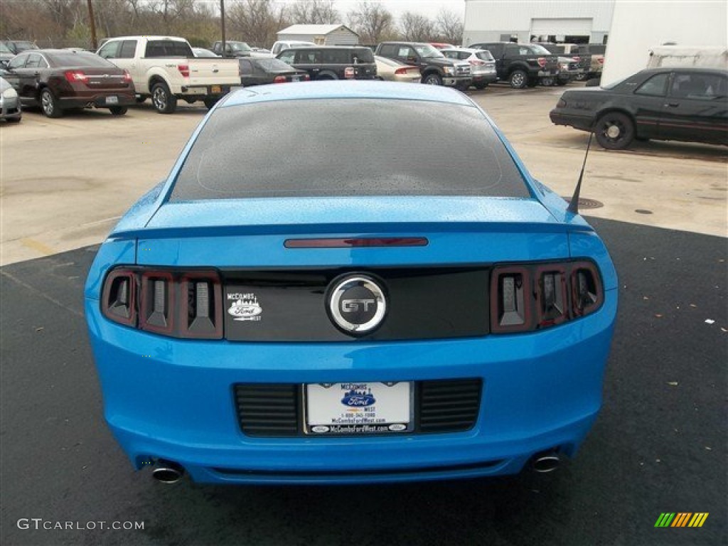 2013 Mustang GT Coupe - Grabber Blue / Charcoal Black photo #24