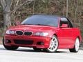 2006 Electric Red BMW 3 Series 330i Convertible  photo #8