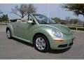 Gecko Green Metallic 2007 Volkswagen New Beetle 2.5 Convertible Exterior