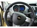 Yellow/Yellow 2013 Chevrolet Spark LT Steering Wheel