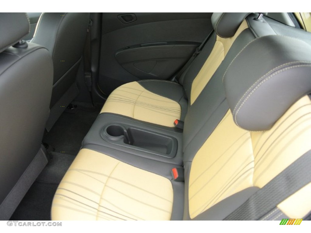 Yellow/Yellow Interior 2013 Chevrolet Spark LT Photo #78690138