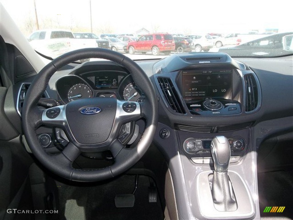 2013 Escape Titanium 2.0L EcoBoost - Ruby Red Metallic / Charcoal Black photo #16