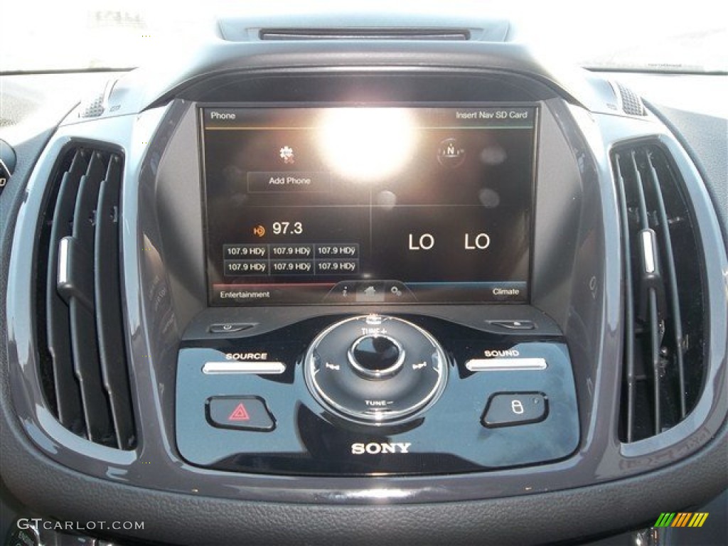 2013 Escape Titanium 2.0L EcoBoost - Ruby Red Metallic / Charcoal Black photo #22