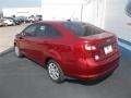 2013 Ruby Red Ford Fiesta SE Sedan  photo #4