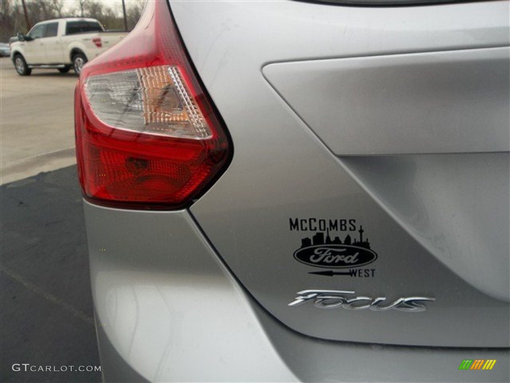 2013 Focus Titanium Hatchback - Ingot Silver / Charcoal Black photo #6