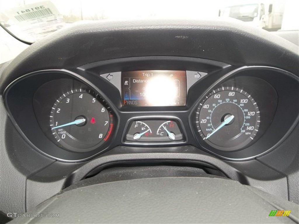 2013 Ford Focus Titanium Hatchback Gauges Photo #78691342