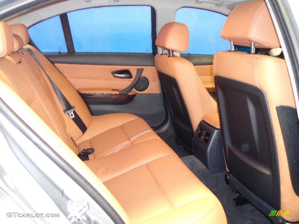 2010 3 Series 335i xDrive Sedan - Space Gray Metallic / Saddle Brown Dakota Leather photo #23
