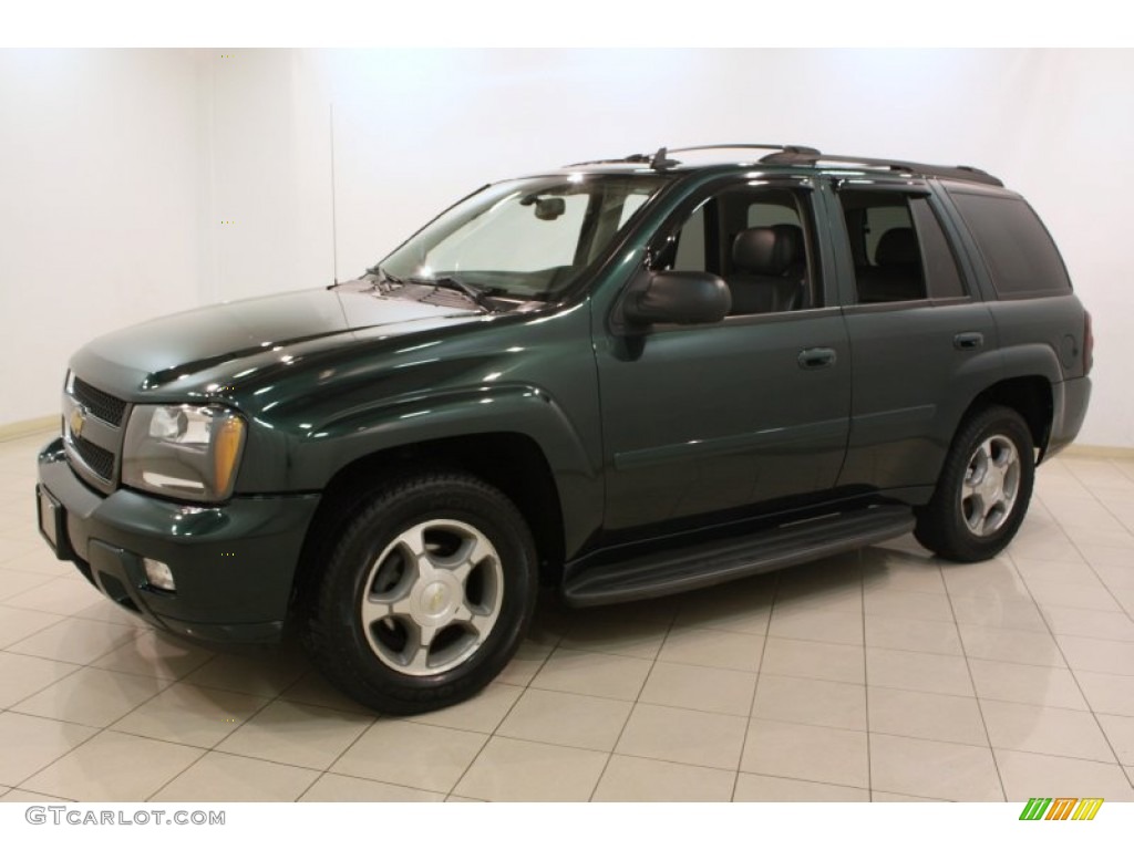 Emerald Jewel Metallic 2006 Chevrolet TrailBlazer LT 4x4 Exterior Photo #78692626