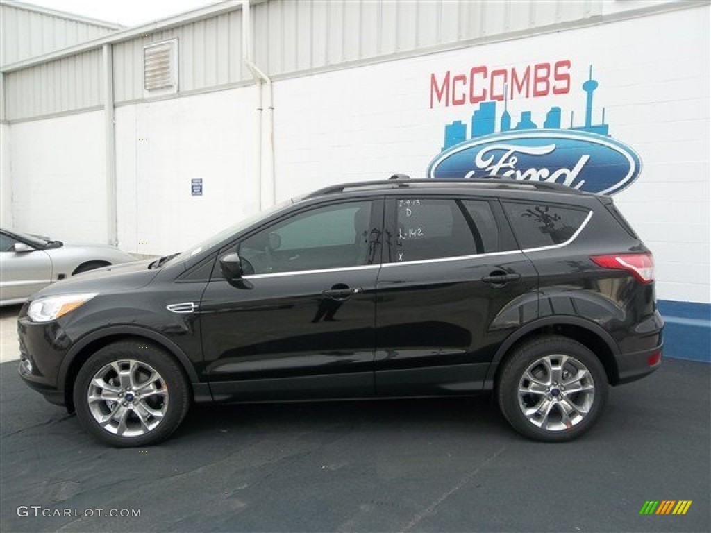 2013 Escape SE 1.6L EcoBoost - Tuxedo Black Metallic / Charcoal Black photo #3