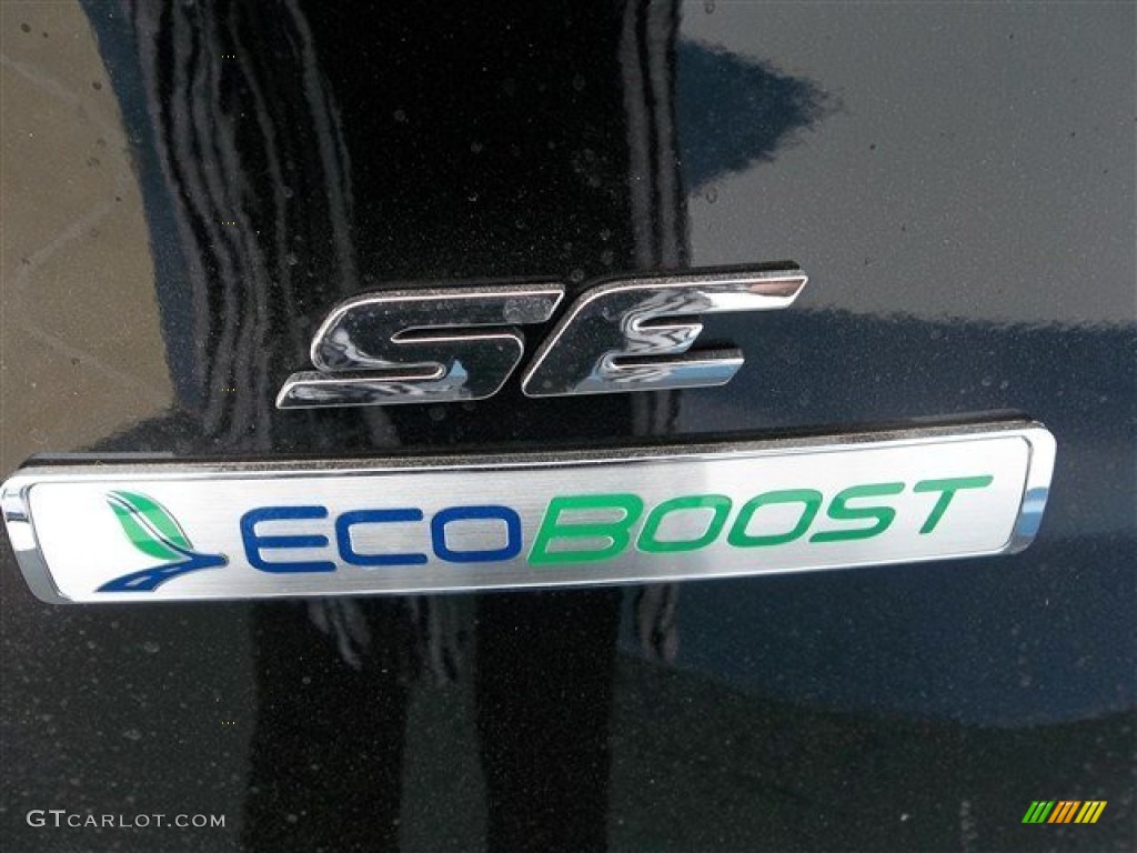 2013 Escape SE 1.6L EcoBoost - Tuxedo Black Metallic / Charcoal Black photo #7