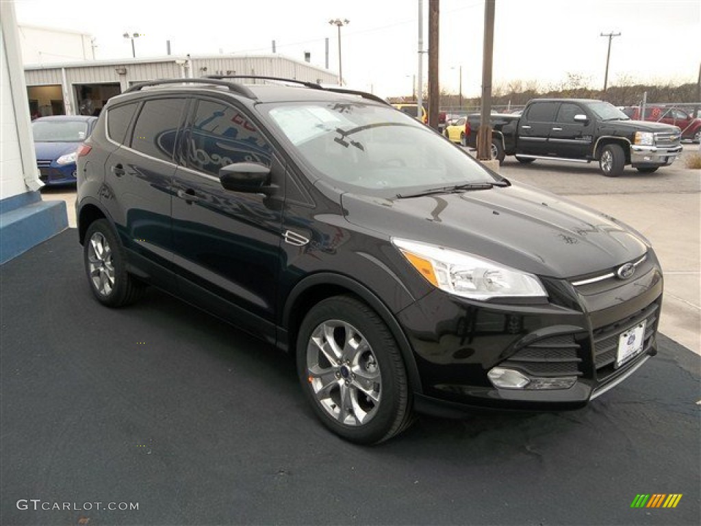 2013 Escape SE 1.6L EcoBoost - Tuxedo Black Metallic / Charcoal Black photo #10