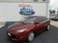 Ruby Red - Focus Titanium Sedan Photo No. 2