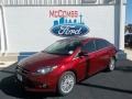 Ruby Red - Focus Titanium Sedan Photo No. 26