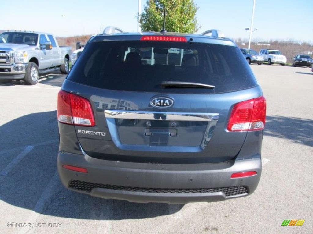 2011 Sorento LX V6 AWD - Pacific Blue / Gray photo #8