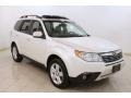 Satin White Pearl 2009 Subaru Forester 2.5 X Limited