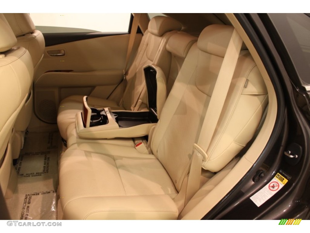 2010 RX 350 AWD - Truffle Brown Mica / Parchment/Brown Walnut photo #20