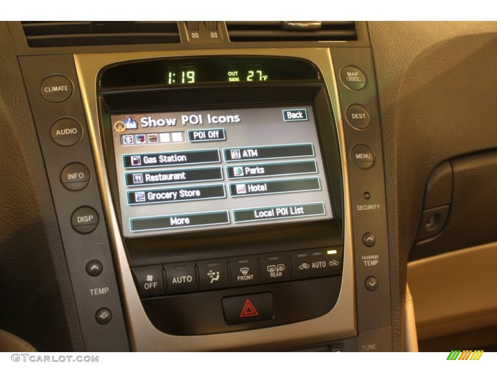 2006 Lexus GS 300 AWD Controls Photo #78694744