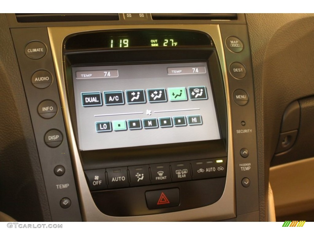 2006 Lexus GS 300 AWD Controls Photo #78694768