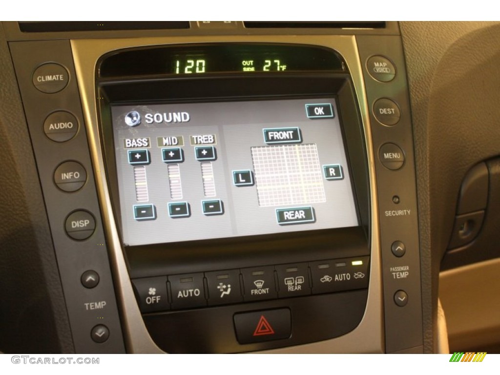2006 Lexus GS 300 AWD Controls Photo #78694783