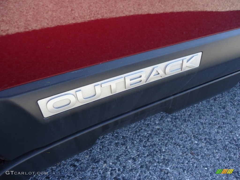 2011 Outback 2.5i Wagon - Ruby Red Pearl / Warm Ivory photo #37
