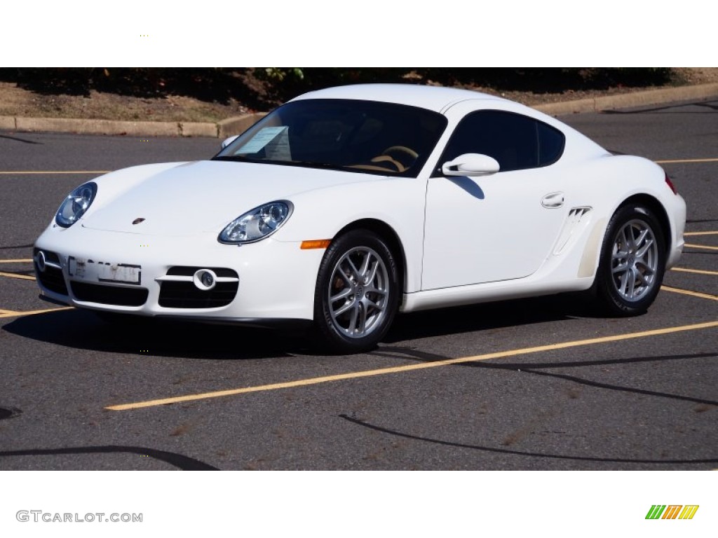 Carrara White 2008 Porsche Cayman Standard Cayman Model Exterior Photo #78696115