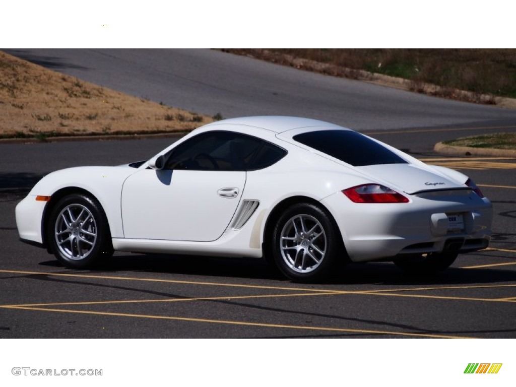 Carrara White 2008 Porsche Cayman Standard Cayman Model Exterior Photo #78696133