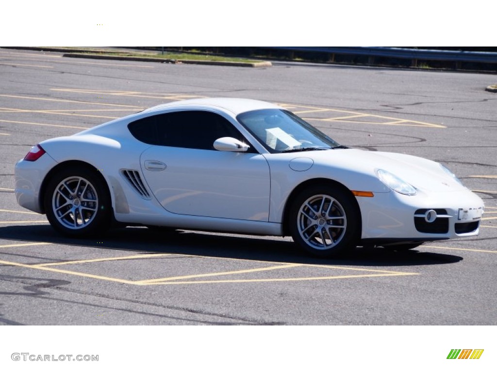 Carrara White 2008 Porsche Cayman Standard Cayman Model Exterior Photo #78696165