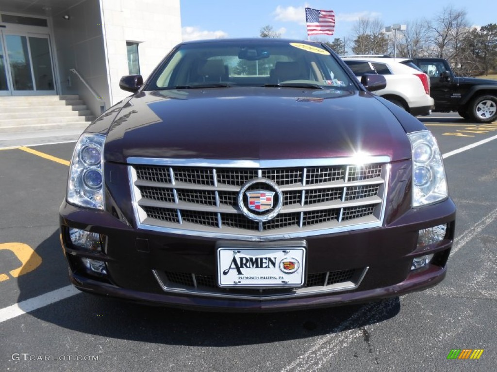 2009 STS 4 V6 AWD - Black Cherry / Cashmere photo #2