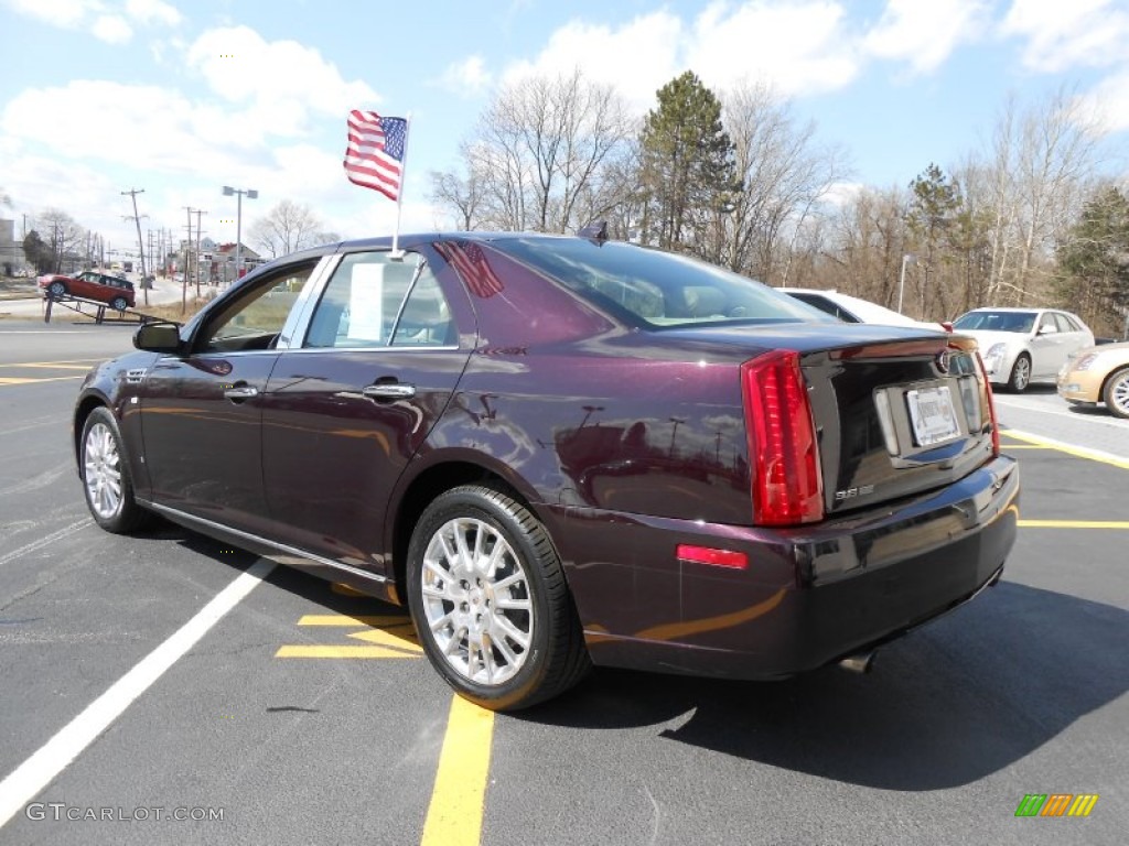 2009 STS 4 V6 AWD - Black Cherry / Cashmere photo #7