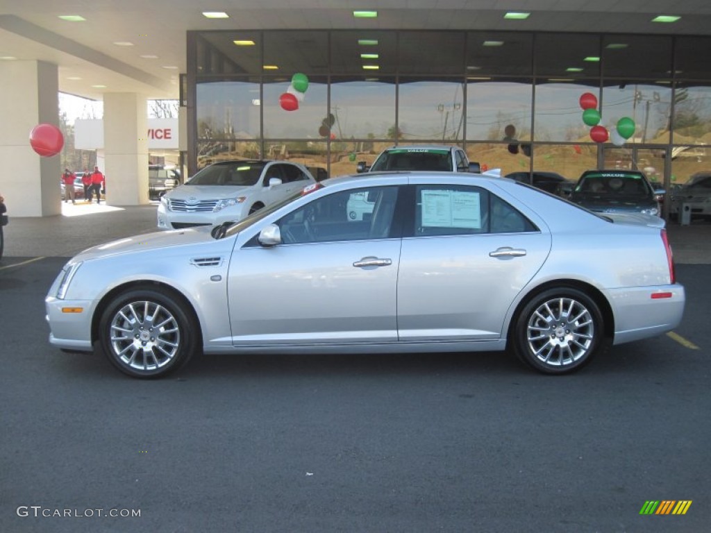 2010 STS V8 - Radiant Silver / Light Gray photo #2
